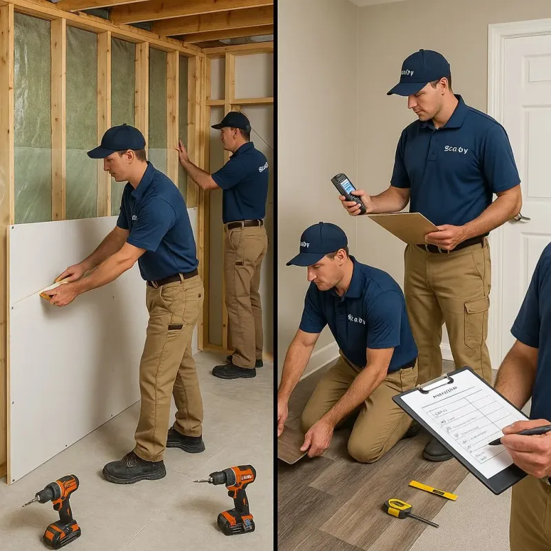 Repairs and Reconstruction process in Middleton, WI