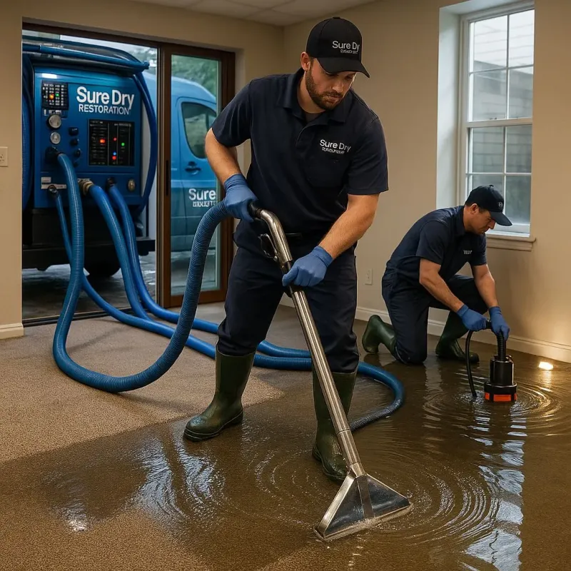 Water Extraction and Removal process in Middleton, WI
